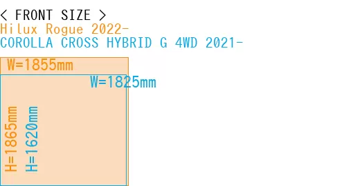 #Hilux Rogue 2022- + COROLLA CROSS HYBRID G 4WD 2021-
